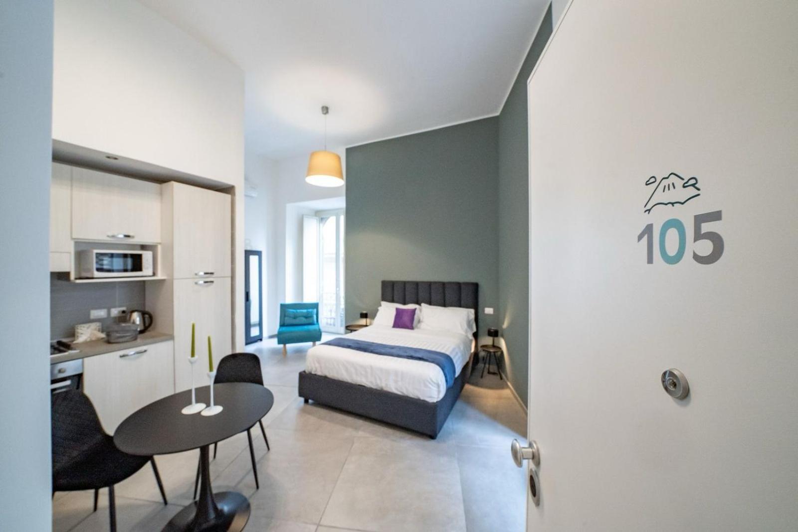Bovio Boutique Studio Apartment Neapel Zimmer foto